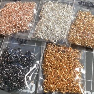 Finding: - 6mm Open JumpRings (100+)